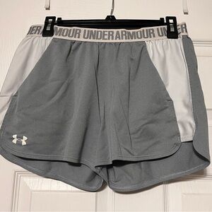 Under Armour Gray Athletic Performance Shorts